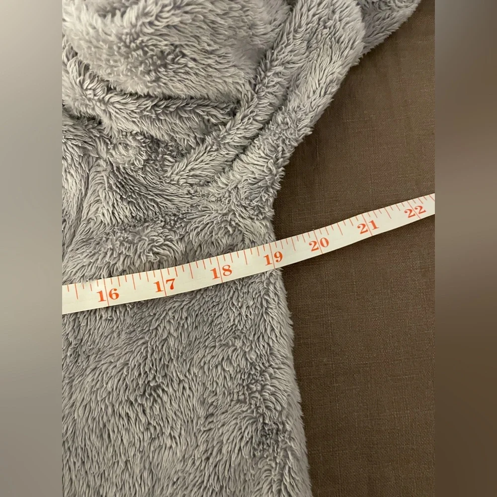 The North Face Fleece Grey Winter Outdoor Osito Jacket Small Teddy - Picture 7 of 11